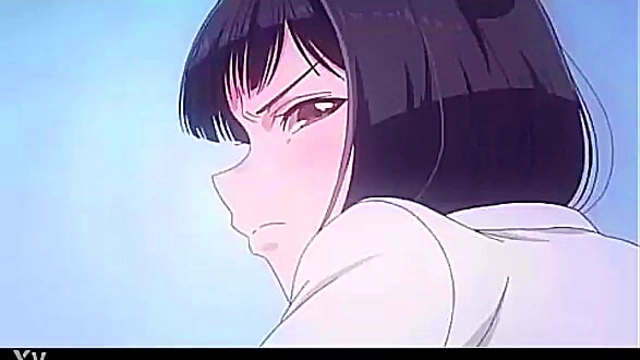 Japanese Anime Hentai Couple Engage In Hot Sex Adventure