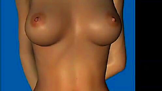 Virtual Sex Doll With Big Tits Gives Intense 3D Blowjob & Hardcore Anime Action