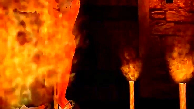 Horny Anime Babe Dances With Flames In Seductive HD Remix