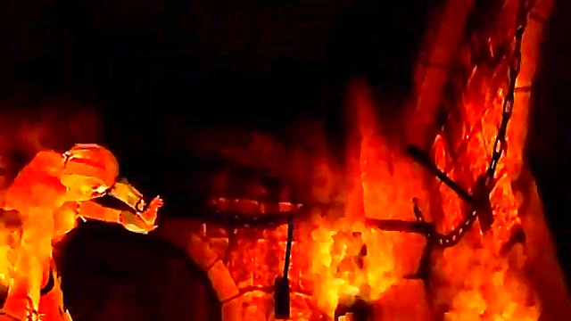 Horny Anime Babe Dances With Flames In Seductive HD Remix