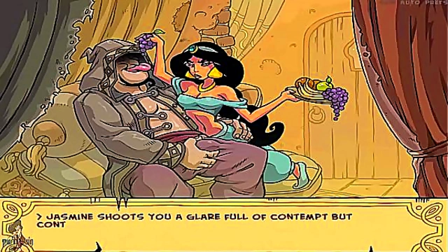 Hot Anime Princess Jasmine Trains With Sexy Genie In arousing ASMR Session