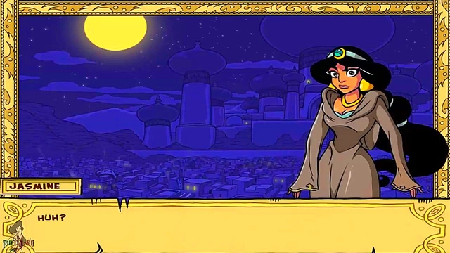 Hot Anime Princess Jasmine Trains With Sexy Genie In arousing ASMR Session
