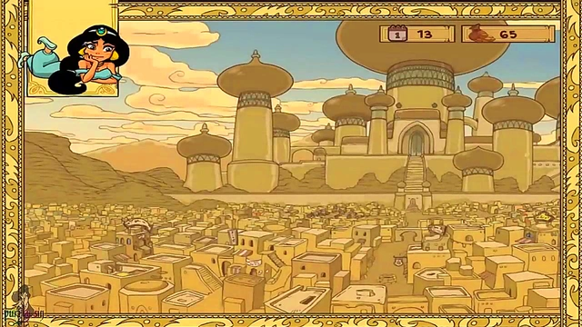 Hot Anime Princess Jasmine Trains With Sexy Genie In arousing ASMR Session