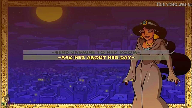 Hot Anime Princess Jasmine Trains With Sexy Genie In arousing ASMR Session