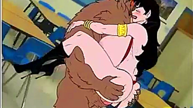 Amazing Halloween Hentai Sex Game With Double Penetration Threesome Fun