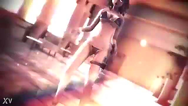 Bikini-clad Anime Babe Grooves to Music in Seductive Dance Animation