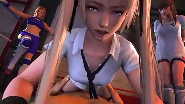 Horny Big-Titted 3D Babe Hardcore Sex Session With Intense Fucking