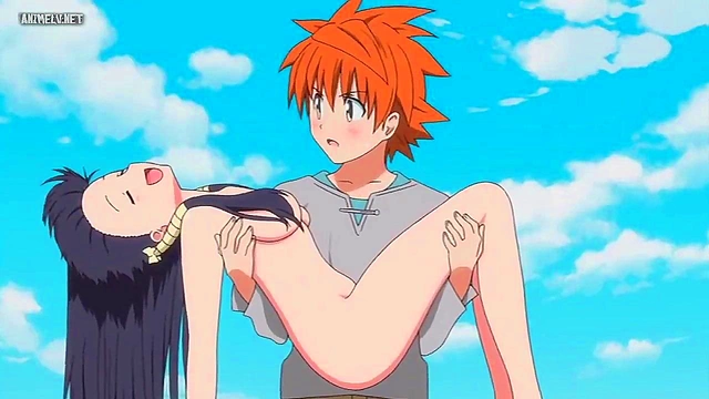 Hot Anime Babe Gets Ecchi Action In To Love-Ru OVA 05