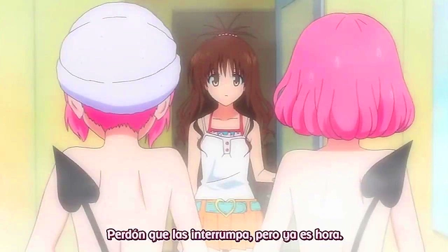 Hot Anime Babe Gets Ecchi Action In To Love-Ru OVA 05