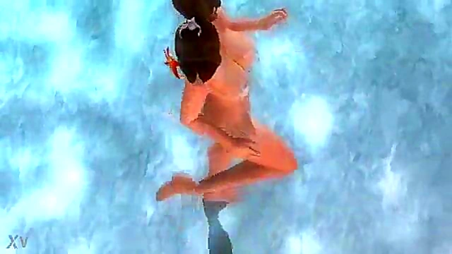 Mai Shiranui Enjoys A Steamy Shower In Hot And Sexy Hentai Scene