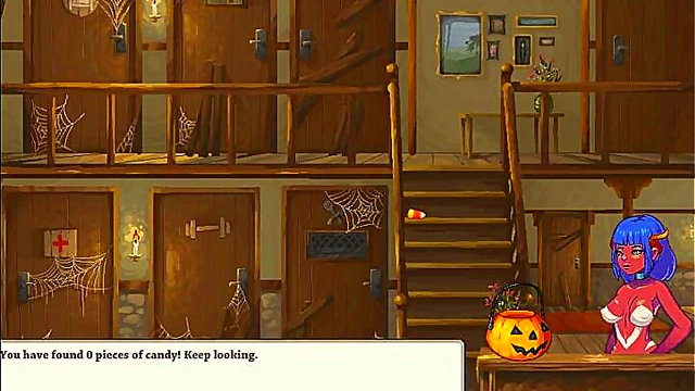 Horny Anime Girls Trade Halloween Candy for Busty Fun in Overwatch Game