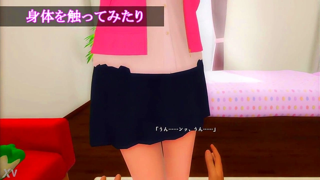 Moe Teen AnimeGirl Fucks in 3D VR for Mind-Bending OrgasmicCumshot Experience