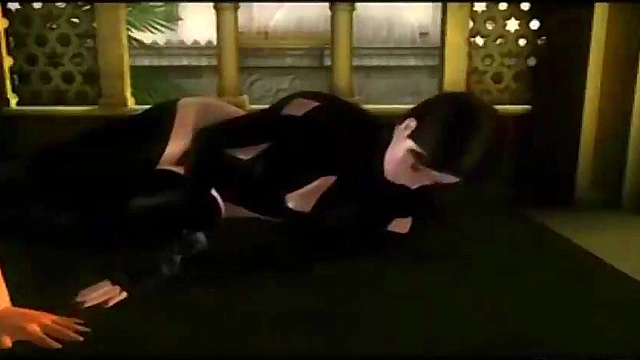 3D Big Tits Princess Fucked Hard On Her Tower By Animated Dick