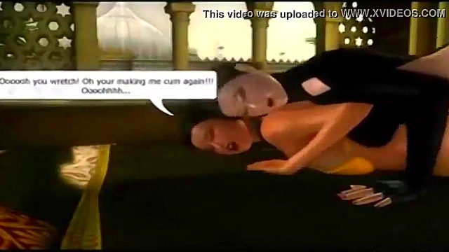 3D Big Tits Princess Fucked Hard On Her Tower By Animated Dick