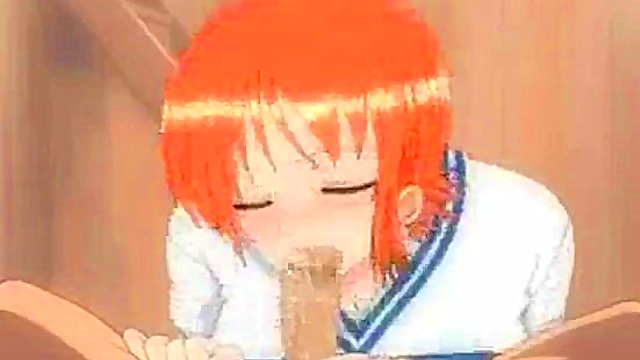 Horny Cartoon Couple Engages in Steamy Hentai Sex Session