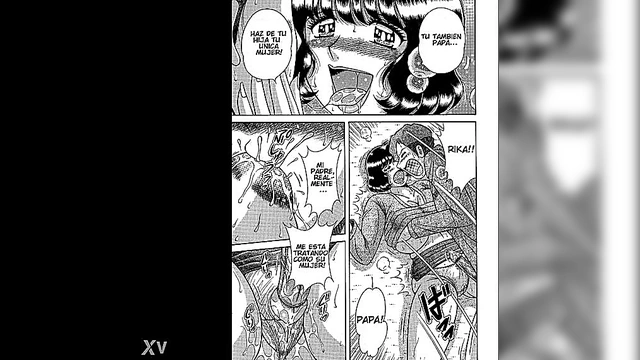 Forbidden Lascivious Fantasies – Father and Daughter Cartoon Sex Manga