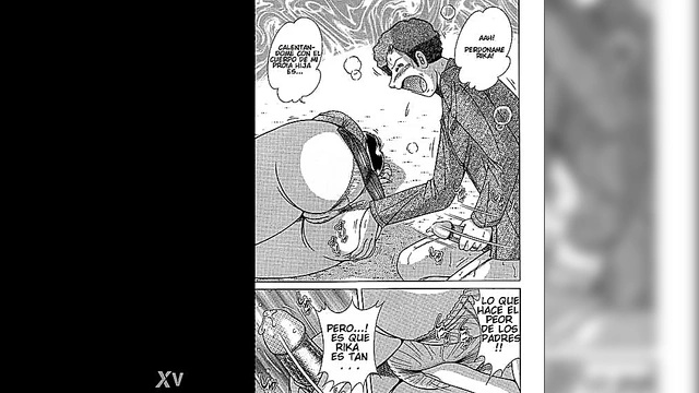 Forbidden Lascivious Fantasies – Father and Daughter Cartoon Sex Manga