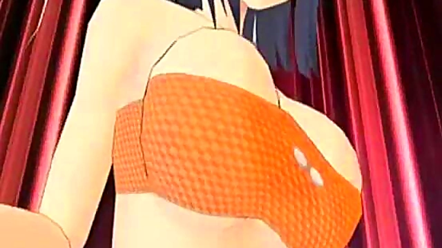 Horny Anime Chick Seduces With Toony Nudity And Naughty Poses