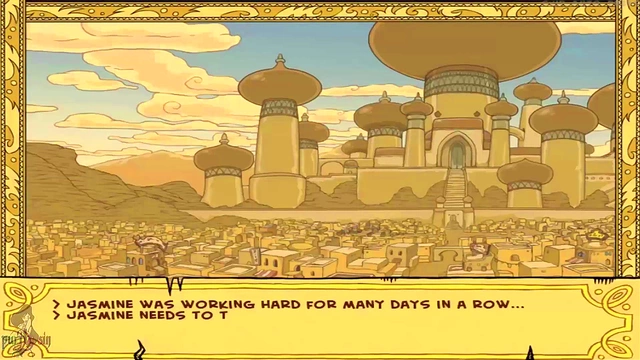 Horny Princess Jasmine Takes On Jafar in Sexy Anime Adventure