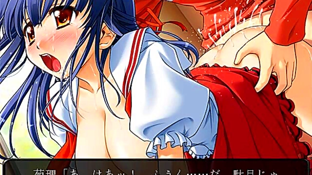 Big-Busted Anime Babe Kukuri Gets Horny In Hot Hentai Action Scene