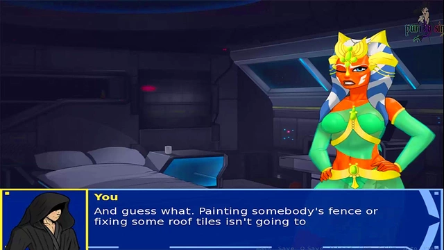 Hot Anime Rey Sluts It Up With Sith Orgy for Juicy Orgasms & Vader BDSM Fun