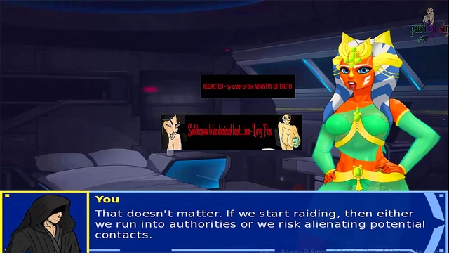 Hot Anime Rey Sluts It Up With Sith Orgy for Juicy Orgasms & Vader BDSM Fun