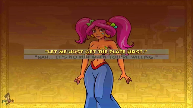 Hot Anime Princess Jasmine Fucks Hardcore With Dick-In-Mouth & Doggy Style Action