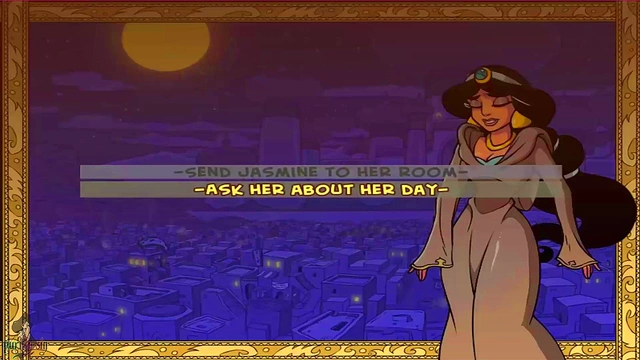 Hot Anime Princess Jasmine Rides Genie’s Dick In Uncensored Fantasy Adventure