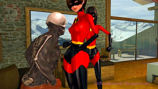 Helen & Violet’s Incredible 3D Hentai Threesome With Anal Sex Creampie