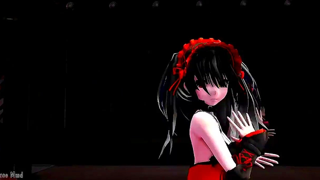 Kurumi Tokisaki MMD 3D Hentai Porn Shows Off Her Sexy Moves