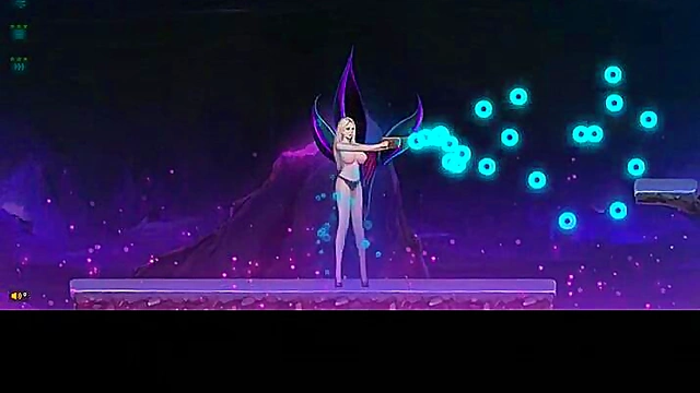 Explore Dark Star – Anime Game Girls Engage in Sexy Gameplay Fantasies