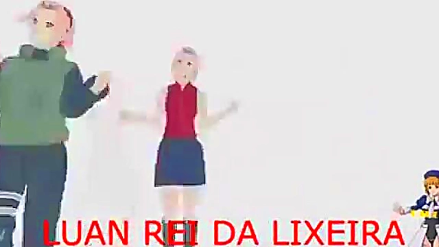 Sakura & Naruto Heat Up With Kakashi In Steamy Anime Action