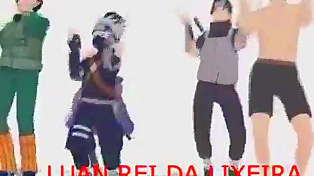 Sakura & Naruto Heat Up With Kakashi In Steamy Anime Action