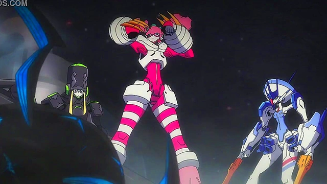 Cute Anime Girls Get Wild in Darling in the FranXX HD Episode 3