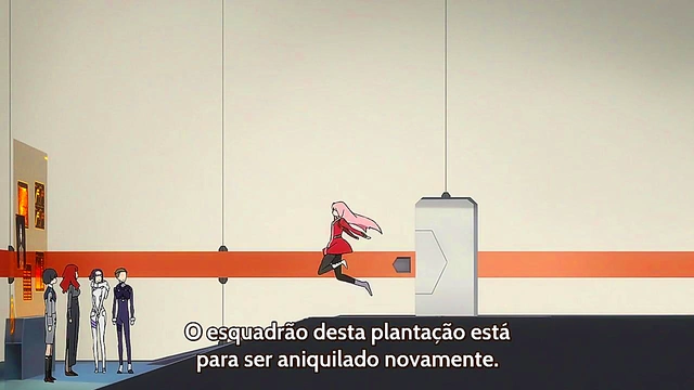 Cute Anime Girls Get Wild in Darling in the FranXX HD Episode 3