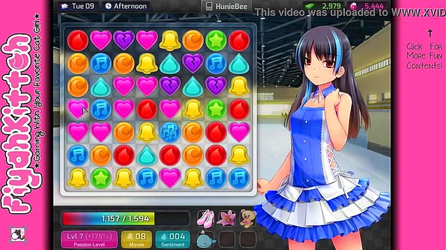Sexy Gamer Girl seduces You in HuniePop for Mind-blowing Hentai Fun