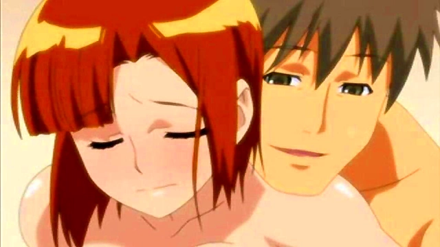 Virgin Anime Step-Sister Gives Hot Blowjob & Facial Swallow