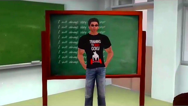 Horny Schoolgirls in 3D Anime Group Sex Adventure