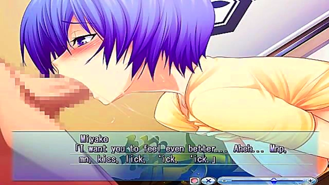 Majikoi S – Miyako Seduces With Anime Eroge Magic For A Steamy Session