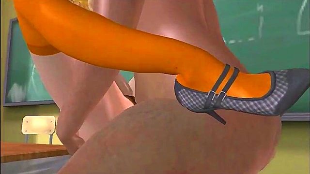 Naughty Schoolgirl Gets Anal Lesson From Teacher in Remake Episode