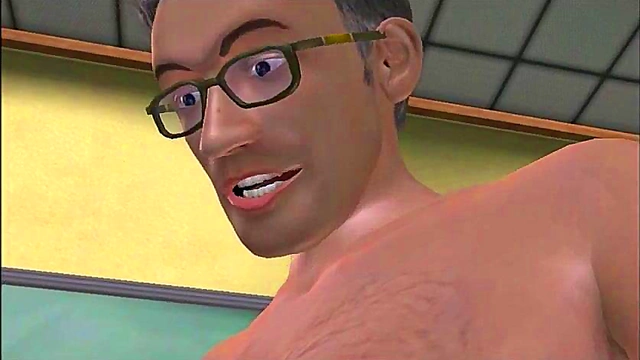 Naughty Schoolgirl Gets Anal Lesson From Teacher in Remake Episode