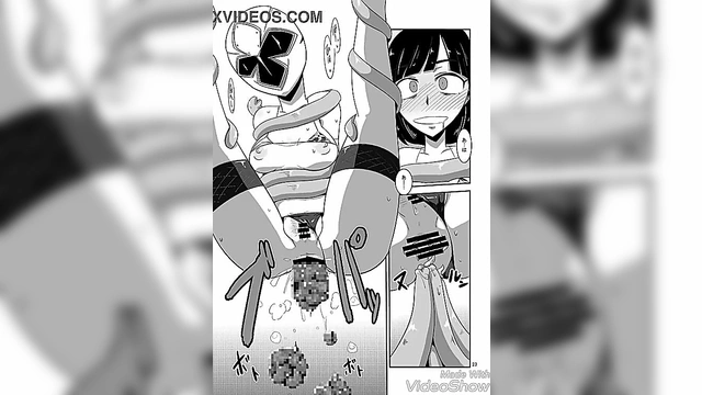 Hentai Heroes Kasumi & Fuuka Take On Monster In Shuriken Sentai Ninninger Adventure