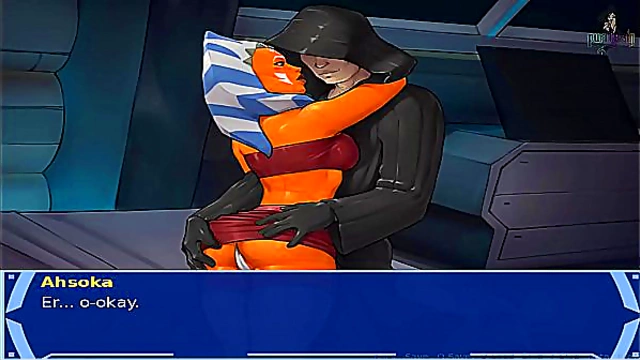 Hot Star Wars Cosplay Slave Trains for Sith Master's Pleasure