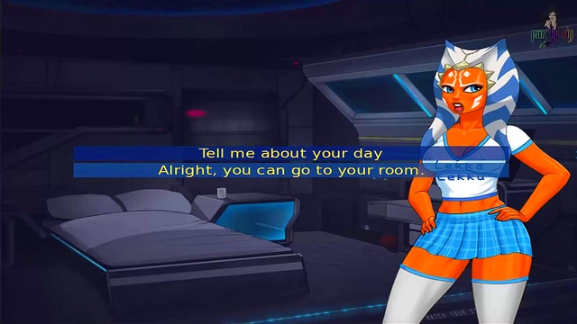 Hot Star Wars Cosplay Slave Trains for Sith Master's Pleasure