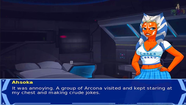 Hot Star Wars Cosplay Slave Trains for Sith Master's Pleasure