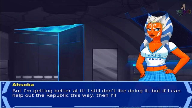 Hot Star Wars Cosplay Slave Trains for Sith Master's Pleasure