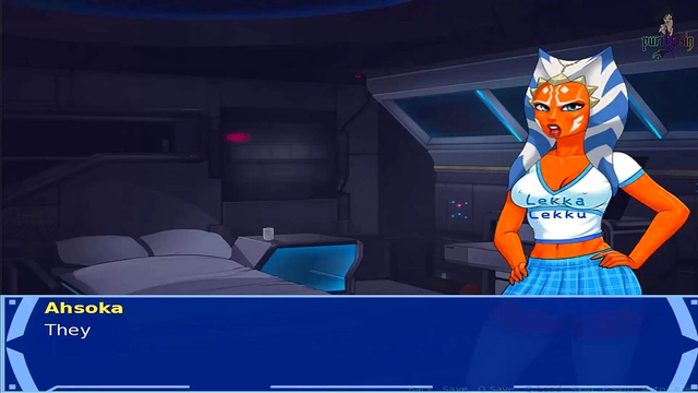 Hot Star Wars Cosplay Slave Trains for Sith Master's Pleasure