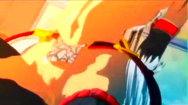 Passionate Big-Breasted Teacher Gives Uncensored Hentai Blowjob & Creampie