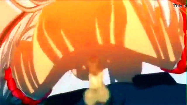 Passionate Big-Breasted Teacher Gives Uncensored Hentai Blowjob & Creampie