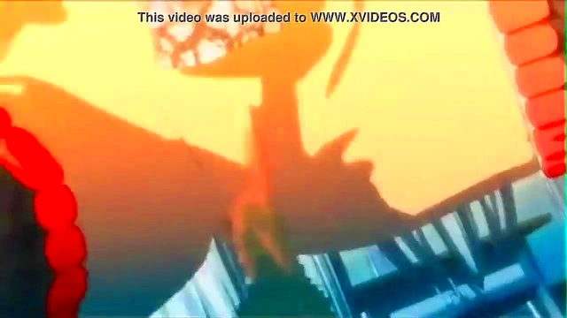 Passionate Big-Breasted Teacher Gives Uncensored Hentai Blowjob & Creampie